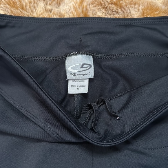 CHAMPION Black Cropped Athletic Leggings SIZE M - Picture 5 of 11